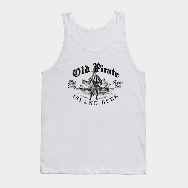 Old Pirate Beer 2 by © Buck Tee Originals Tank Top by Buck Tee